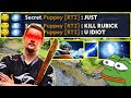 Puppey tethers and watches Gorgc's every move