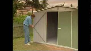 Garden Sheds Easy & Fast Snaptite Assembly System - Absco