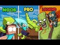 Minecraft - ZOMBIE SLAYER CHALLENGE! (NOOB vs PRO vs LEGEND)