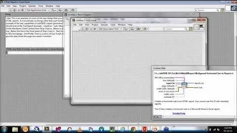 Report Generation Toolkit for Microsoft Office[Excel] in LabVIEW