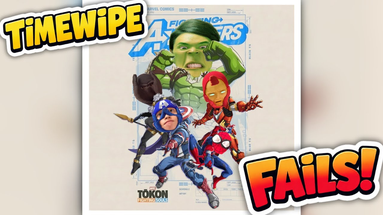 【TIME WIPE FAILS!】MARVEL AVENGERS VFX Bloopers!マーベルアベンジャーズNG集!