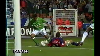 ASSE 3-0 Marseille - 2e journée de D1 2000-2001