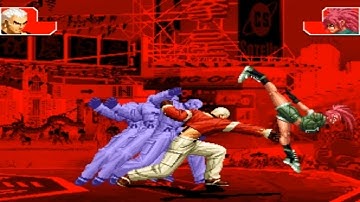 [TAS] Yashiro VS Leona Orochi (KoF 