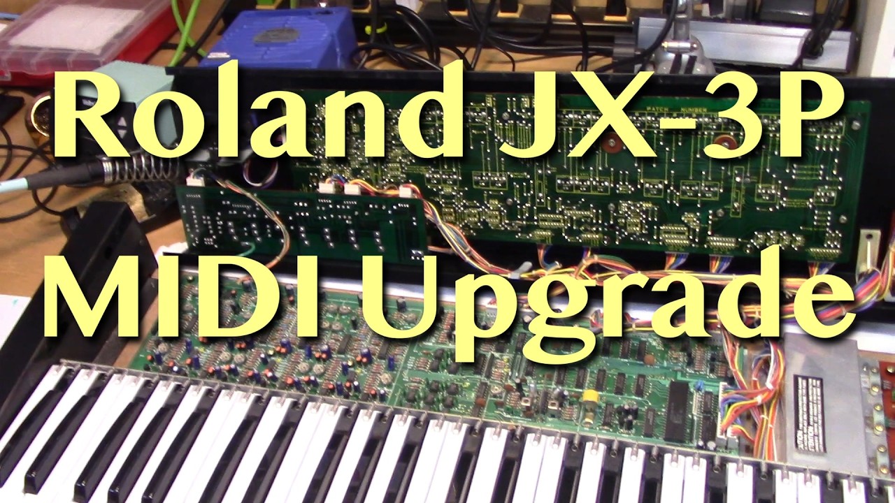 Roland JX-3P MIDI Upgrade Kit | DIY - YouTube
