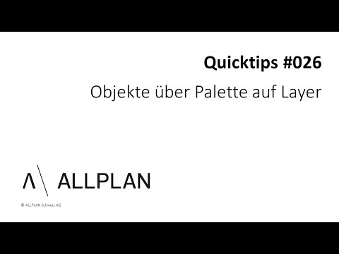 #026 ALLPLAN Quicktips 