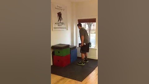 Jeff dumbbell box jump