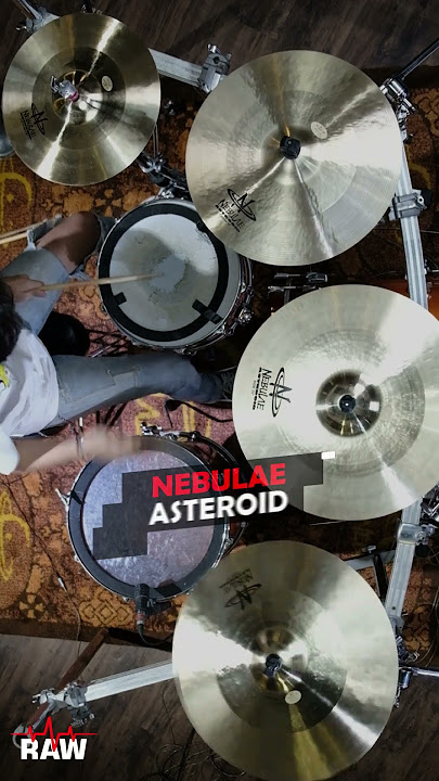 Nebulae Asteroid Cymbals Set #nebulae #nebulaecymbal #nebulaeindonesia