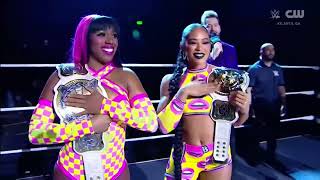Famous Bianca Belair & Naomi vs Lash Legend & Jakara Jackson (1/2) - WWE NXT (01/28/2025) Wealth