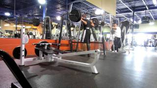 Squatting 315 x 10
