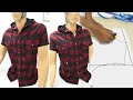 COMO HACER MOLDE DE ESTE HERMOSA CAMISA CON MANGA CORTA PARA PRINCIPIANTES-Tips De Confeccion