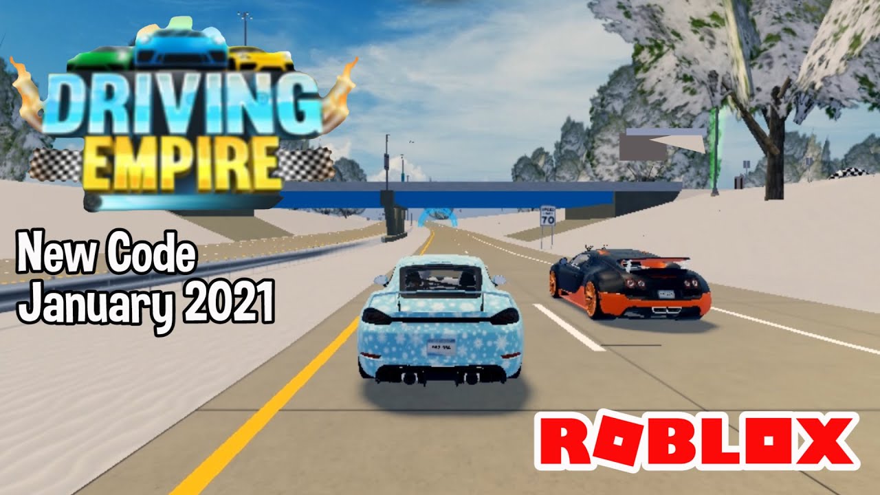 Roblox Driving Empire New Code January 2022 