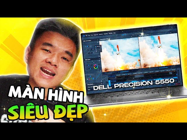 Laptop dành cho thiết kế, đồ hoạ, kiến trúc sư, thiết kế nội thất | Review Dell Precision 5550