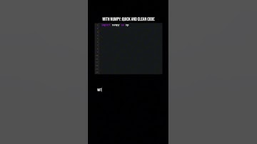 Python Cheat Sheet: Fast and Easy Math with NumPy  #learnpython