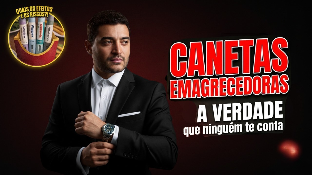 CANETAS EMAGRECEDORAS A VERDADE que ninguém te conta Ozempic, Mounjaro e Wegovy