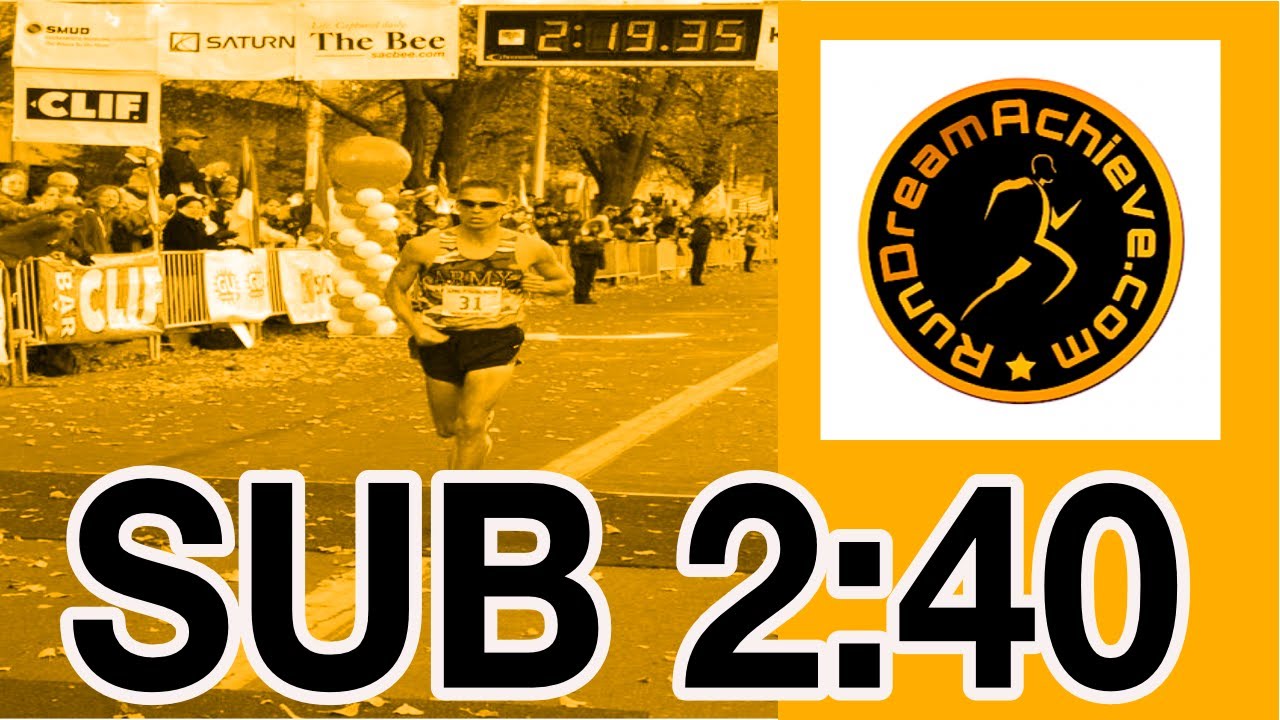 2 50 To 2 40 Marathon