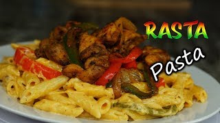 Best Jerk Chicken Rasta Pasta Ever| How To Make Rasta Pasta with Chicken