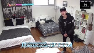 [INDO SUB] CHANYEOL EXO at Roomates (First Time and Show the Room)