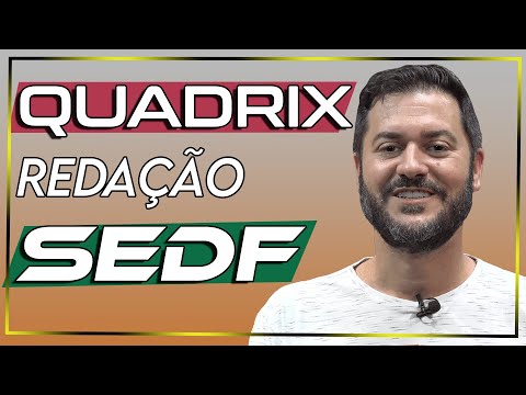 ATENÇÂO!  Redação da SEDF - O que você precisa saber sobre a banca QUADRIX