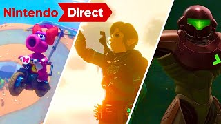 Everything Nintendo Announced in the Nintendo Direct (February 2023)