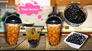 #Tipidversion #SuperEasy BROWN SUGAR (TAPIOCA PEARL)