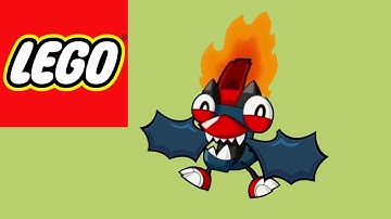 How to Build LEGO Mixels Globert & Flain Mix - Stop Motion Build | Bricks and Clay Play