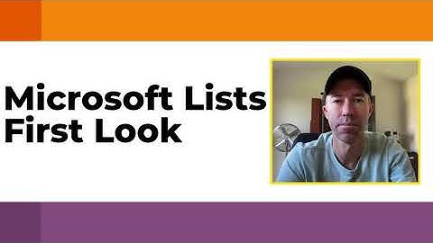 Microsoft Lists - First Look - How to create a list