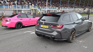 800HP BMW M3 G81 Touring vs BMW M240i vs 640HP Audi RS3 Sedan 8V TTE700 by Gumbal 3,774 views 2 weeks ago 8 minutes, 32 seconds