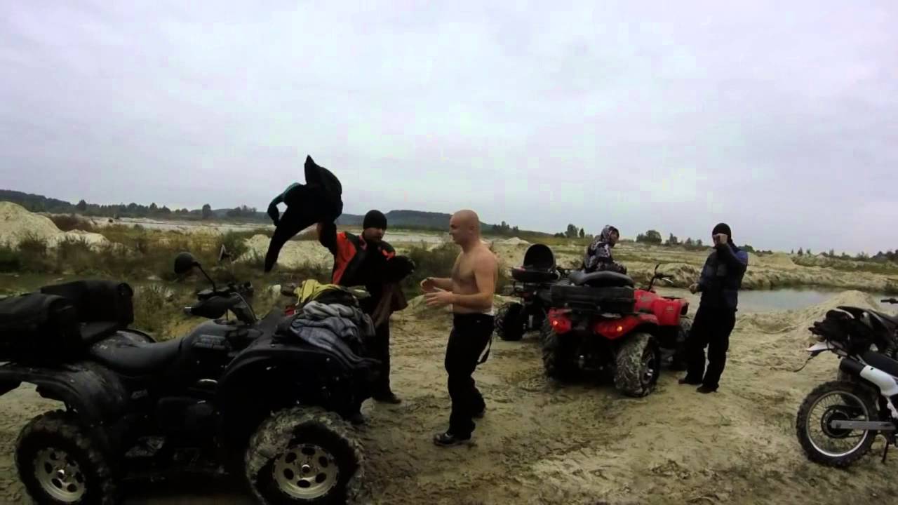 Утопили Arctic Cat 366 - YouTube
