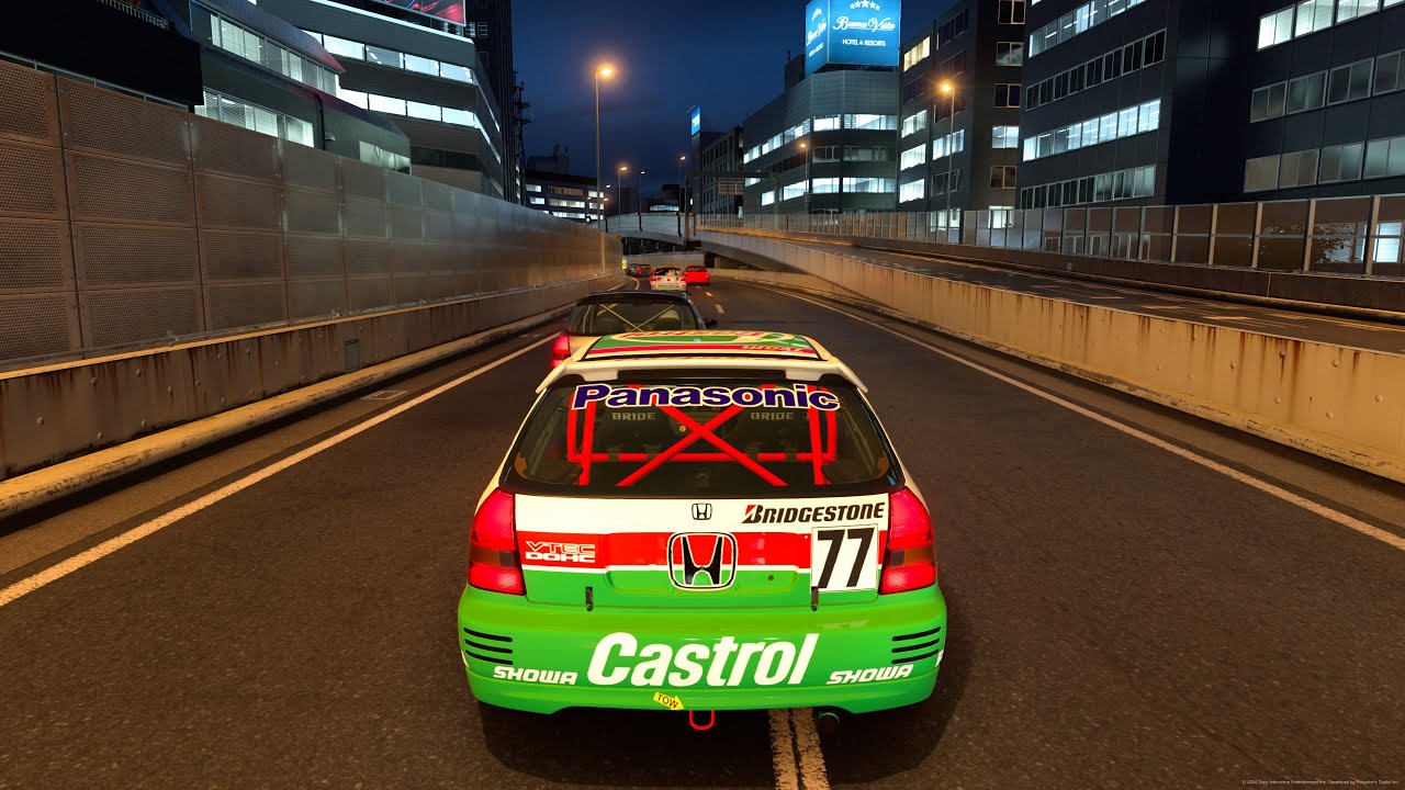 GT7 | Daily Race A | Tokyo Expressway - Central Clockwise | Honda Civic ...
