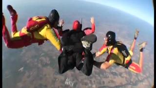 James reason AFF level 3 at skydive Empuriabrava spain
