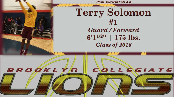 Terry Solomon 2016 Highlights