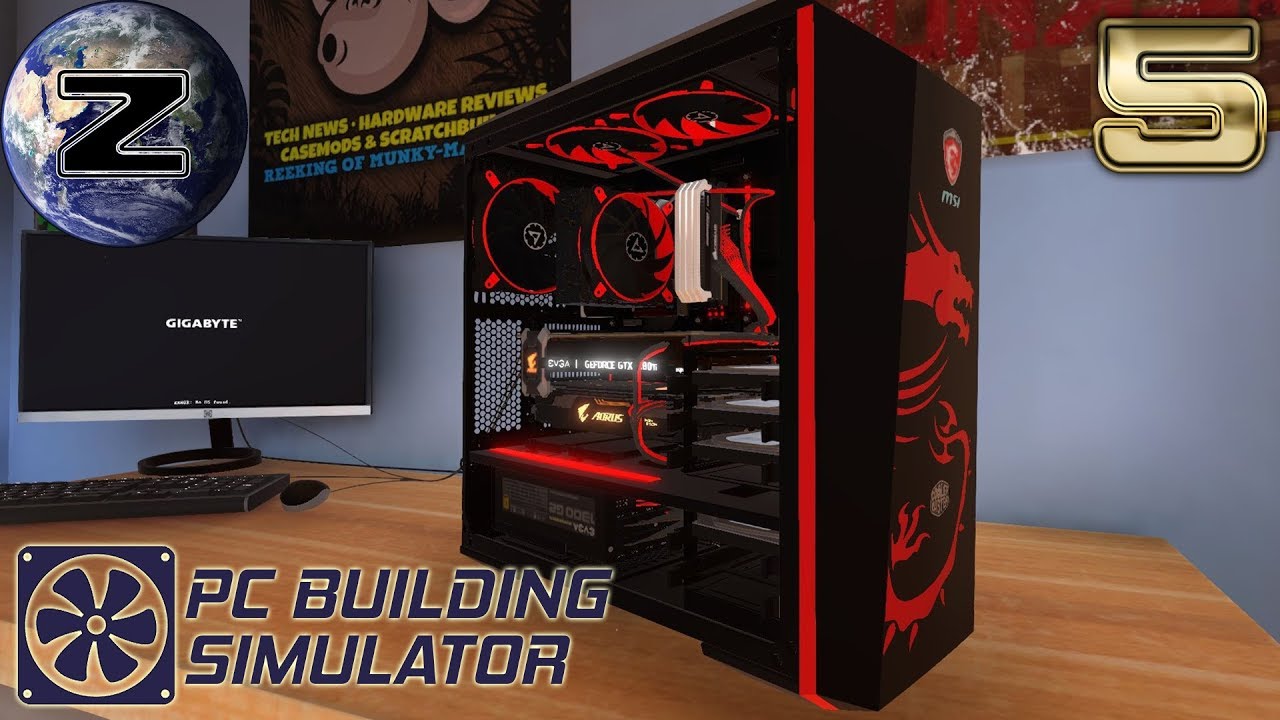 pc building simulator ฟรี  Update 2022  Free Build Mode! PC Building Simulator Gameplay 2018 EP 5