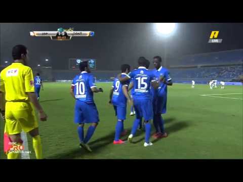    هدف الهلال الخامس في مرمى هجر ناصر الشمراني