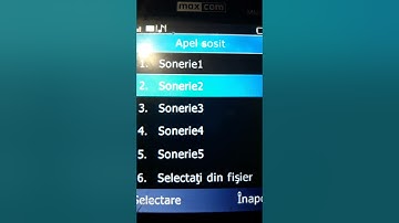 Maxcom MM320 - Ringtones, Message Tones