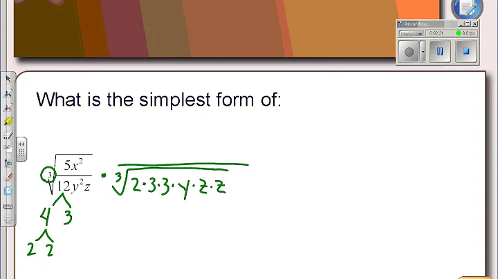 6-2 Part 2 Dividing Radicals