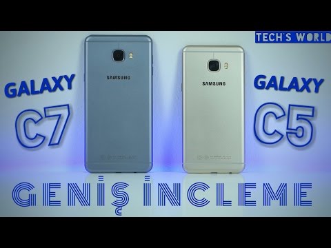 Samsung Galaxy C5 Ve C7 Geniş İnceleme