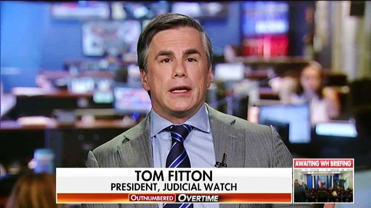 Tom Fitton Roid Rage ENDS UP!!Tom Fitton STUNS EVERYONE With BOMBSHELL REPORT AS Mueller ...