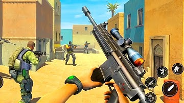 FPS Commando Mission Gun Games _ Android Gameplay #3