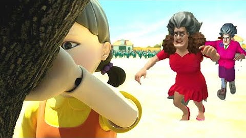 Scary Teacher 3D Update New Chapter Miss T In Squid Game New Levels Android Gameplay