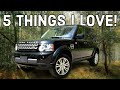 5 Things I Love About My Land Rover LR4!