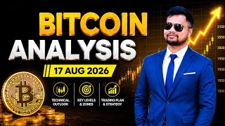 Bitcoin Forecast 17 August 2026 | Bitcoin Analysis | Bitcoin Price Prediction  | Entry, SL & Targets