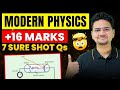 Top 7 Modern Physics Questions You Need to Know | Sureshot Questions | JEE Mains 2026