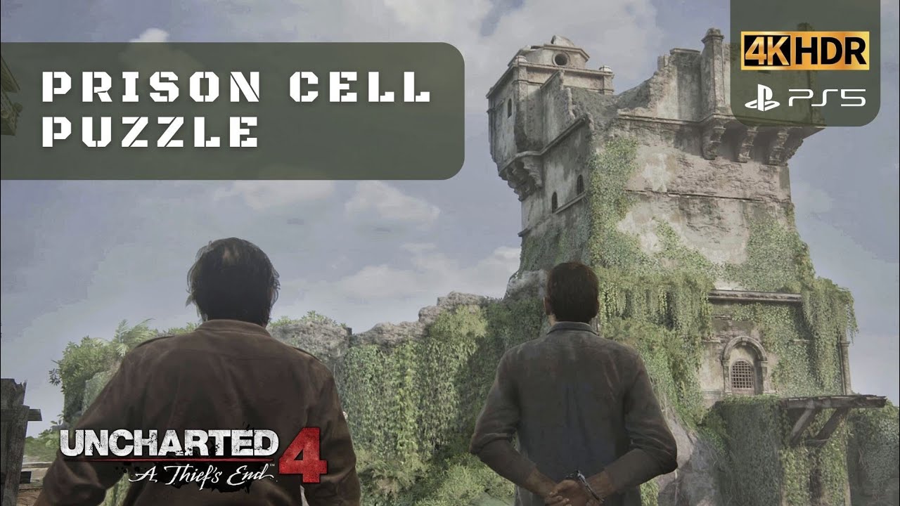 PS5) Uncharted 4 Prison Escape Scene  The most ICONIC Mission in Uncharted  EVER [4K HDR] 