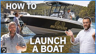 How To Launch A Boat From A Trailer | Everything You Need To Know | Drive.com.au