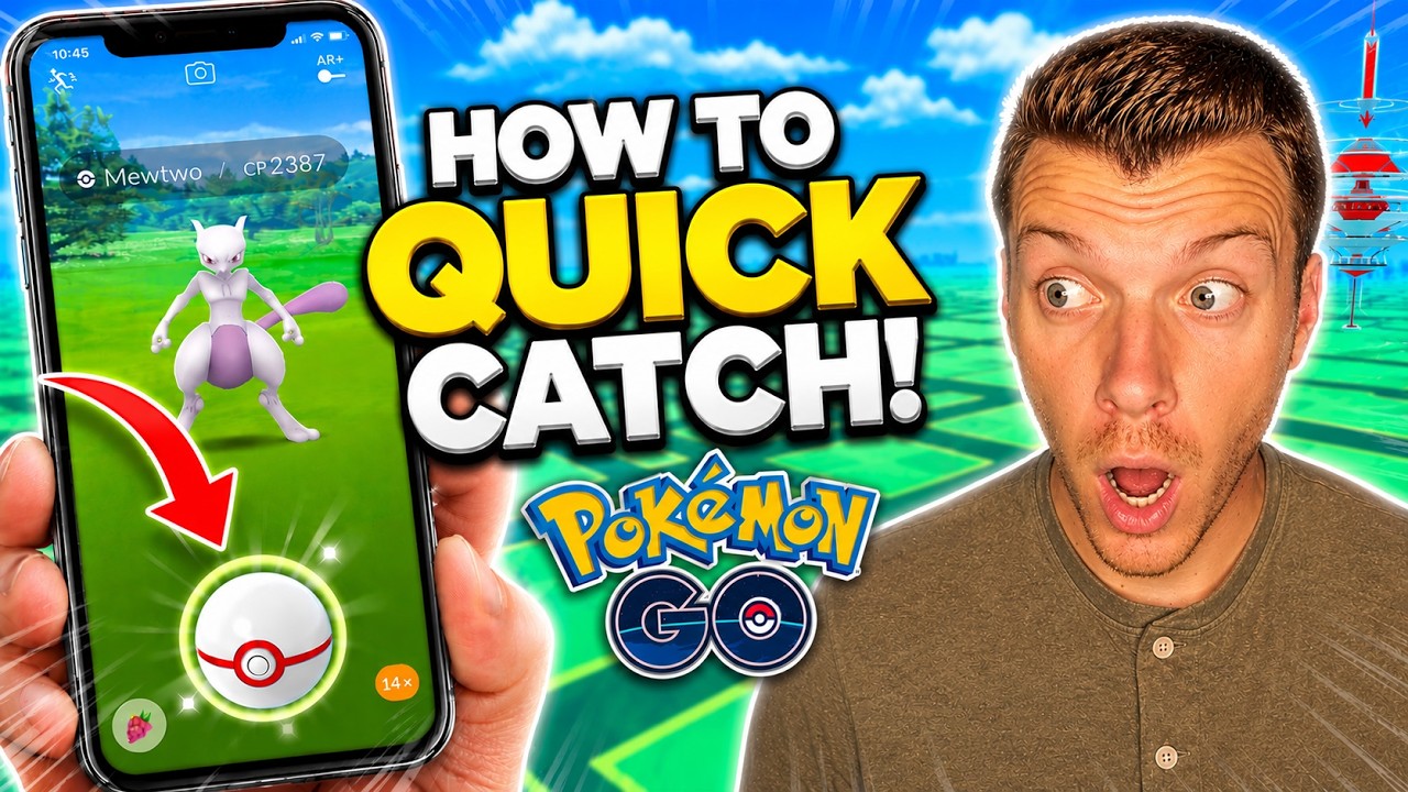 How To Quick Catch in Pokemon GO! ⚡ - (FAST CATCH) 2026 - YouTube