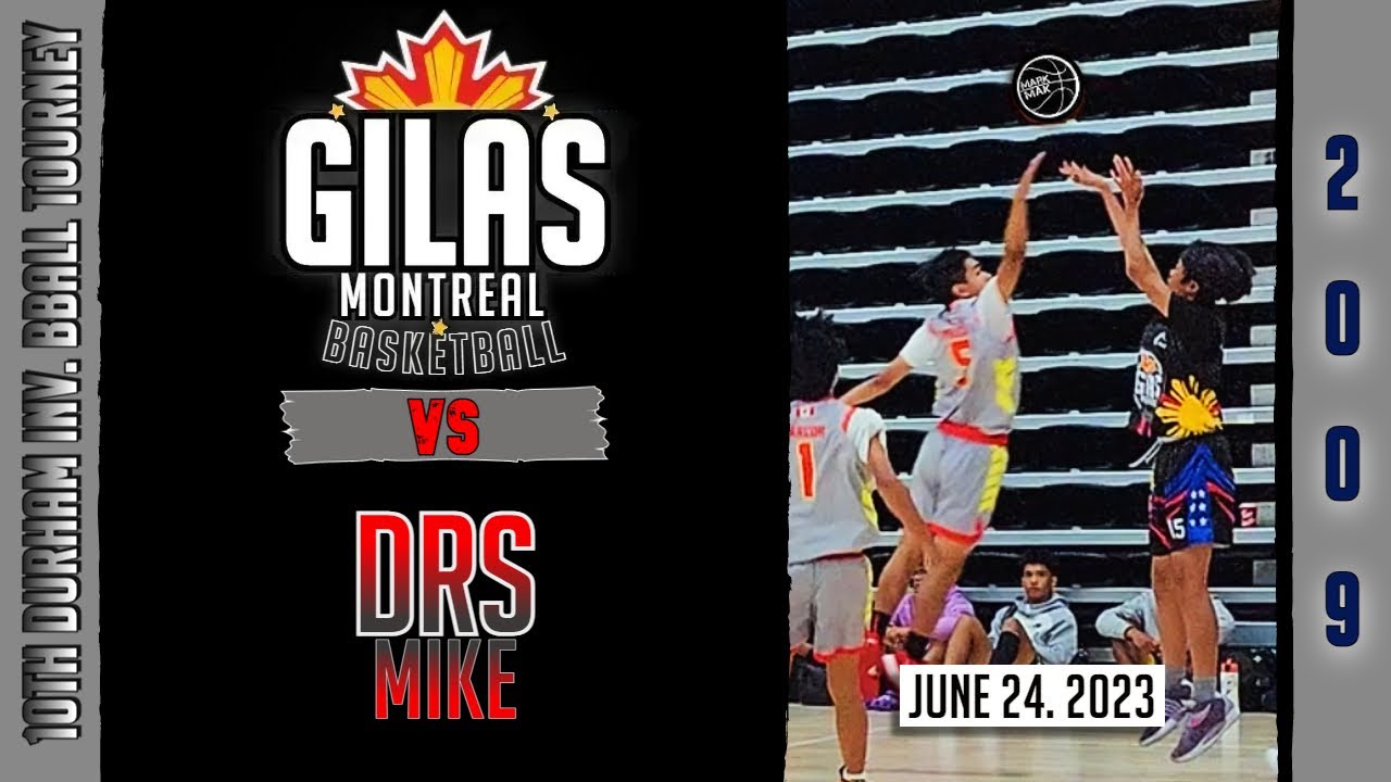 Gilas Montreal Basketball vs. DRS-Mike (2009)