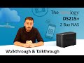 The Synology DS215+ - Walkthrough and Talkthrough with SPANTV