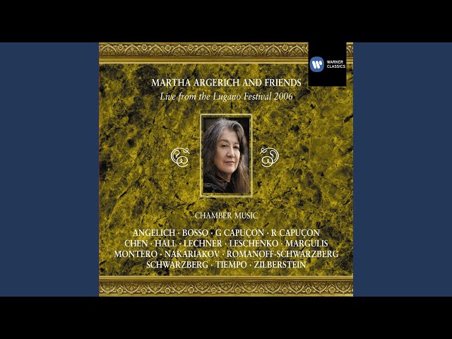 Mendelssohn - Sonate pour vcelle et piano:2è mvt : Gautier Capuçon / Gabriela Montero