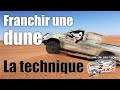 Franchir une dune en 4x4 : La technique.