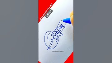 S letter Signature Style|| Satyam name Signature||Signature Style||Signature Expert|| #viral #shorts